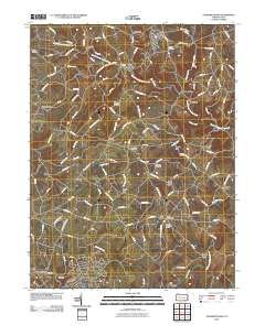 Stewartstown 2010 topographic map thumbnail