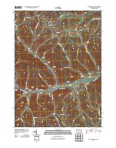 Potter Brook 2010 topographic map thumbnail