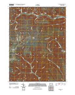 Rathbun 2010 topographic map thumbnail