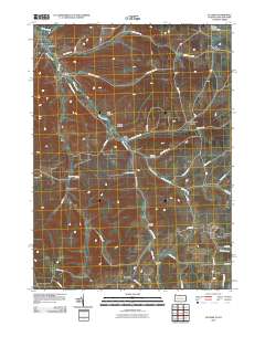 Ulysses 2010 topographic map thumbnail