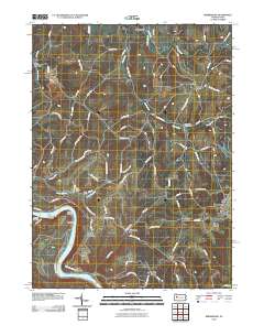 Rimersburg 2010 topographic map thumbnail