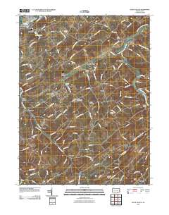 Seven Valleys 2010 topographic map thumbnail