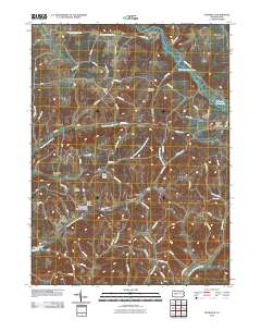Plumville 2010 topographic map thumbnail