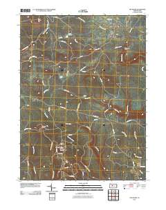 The Knobs 2010 topographic map thumbnail