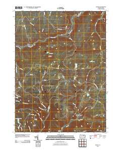 Shunk 2010 topographic map thumbnail