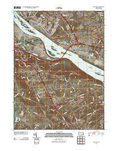 Steelton 2010 topographic map thumbnail