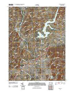 Temple 2010 topographic map thumbnail