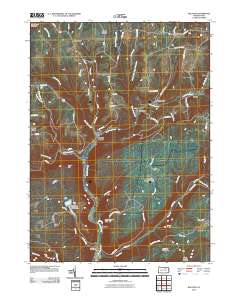 Ralston 2010 topographic map thumbnail
