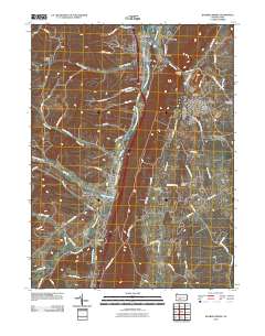 Roaring Spring 2010 topographic map thumbnail