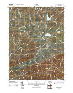 Washingtonville 2010 topographic map thumbnail
