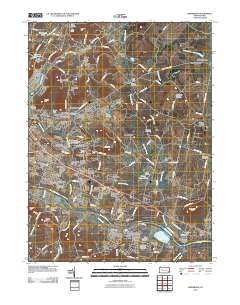 Birdsboro 2010 topographic map thumbnail