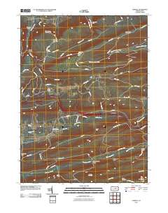 Carroll 2010 topographic map thumbnail