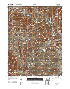 Cementon 2010 topographic map thumbnail