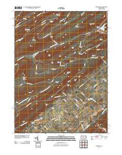 Barrville 2010 topographic map thumbnail