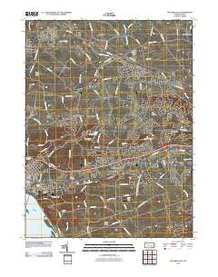 Columbia East 2010 topographic map thumbnail