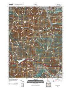 Falls Creek 2010 topographic map thumbnail