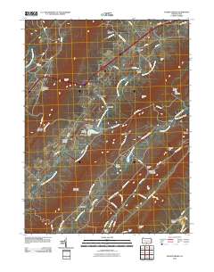 Fannettsburg 2010 topographic map thumbnail