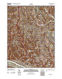 Emsworth 2010 topographic map thumbnail