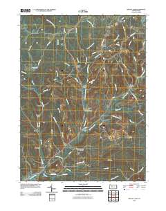 Brandy Camp 2010 topographic map thumbnail