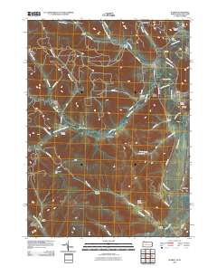 Eldred 2010 topographic map thumbnail