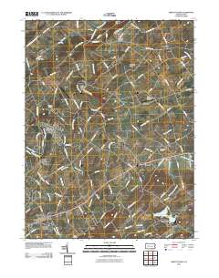 Abbottstown 2010 topographic map thumbnail