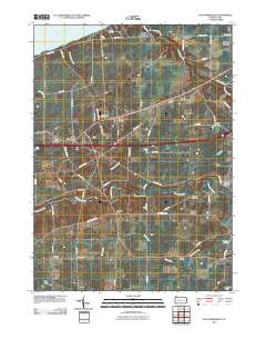 East Springfield 2010 topographic map thumbnail