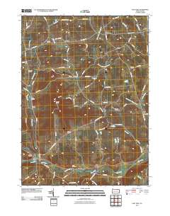 East Troy 2010 topographic map thumbnail