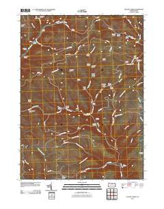 Lee Fire Tower 2010 topographic map thumbnail