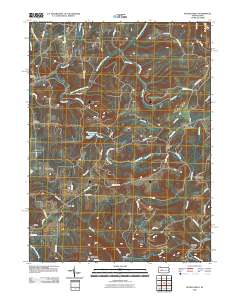 McGees Mills 2010 topographic map thumbnail