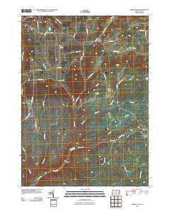 Cherry Flats 2010 topographic map thumbnail