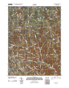 Curtisville 2010 topographic map thumbnail