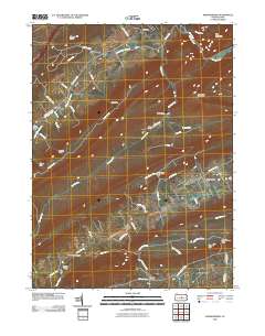 Madisonburg 2010 topographic map thumbnail