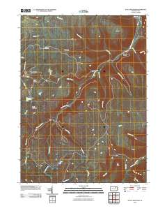 Dutch Mountain 2010 topographic map thumbnail