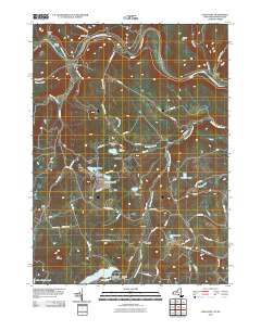 Long Eddy 2010 topographic map thumbnail