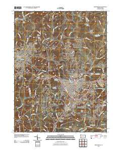 Greensburg 2010 topographic map thumbnail