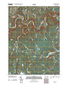 Rowland 2010 topographic map thumbnail