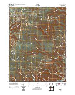 Kersey 2010 topographic map thumbnail