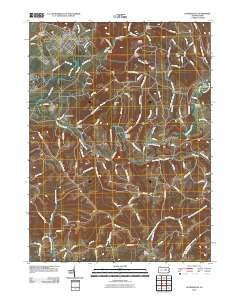 Hughesville 2010 topographic map thumbnail