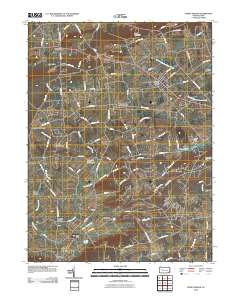 Honey Brook 2010 topographic map thumbnail