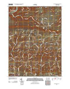 Huntersville 2010 topographic map thumbnail