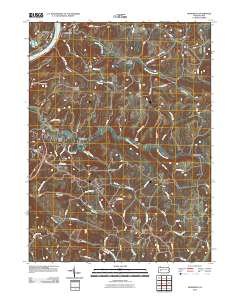Mosgrove 2010 topographic map thumbnail