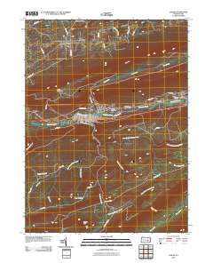Lykens 2010 topographic map thumbnail