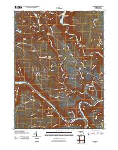 Keating 2010 topographic map thumbnail