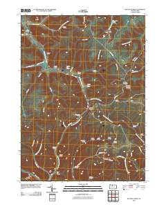 Keating Summit 2010 topographic map thumbnail
