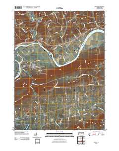 Linden 2010 topographic map thumbnail