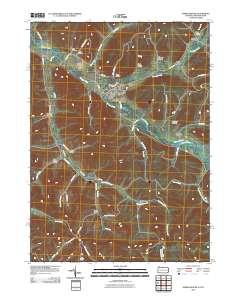Shinglehouse 2010 topographic map thumbnail