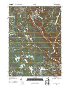 Narrowsburg 2010 topographic map thumbnail