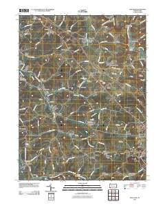 New Salem 2010 topographic map thumbnail