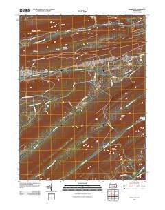 Tower City 2010 topographic map thumbnail
