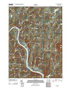 Ransom 2010 topographic map thumbnail